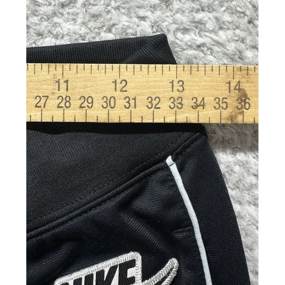 Nike Black Workout‎ Pants Drawstring Elastic Waist Dri-Fit Women's Size Small - Picture 7 of 9
